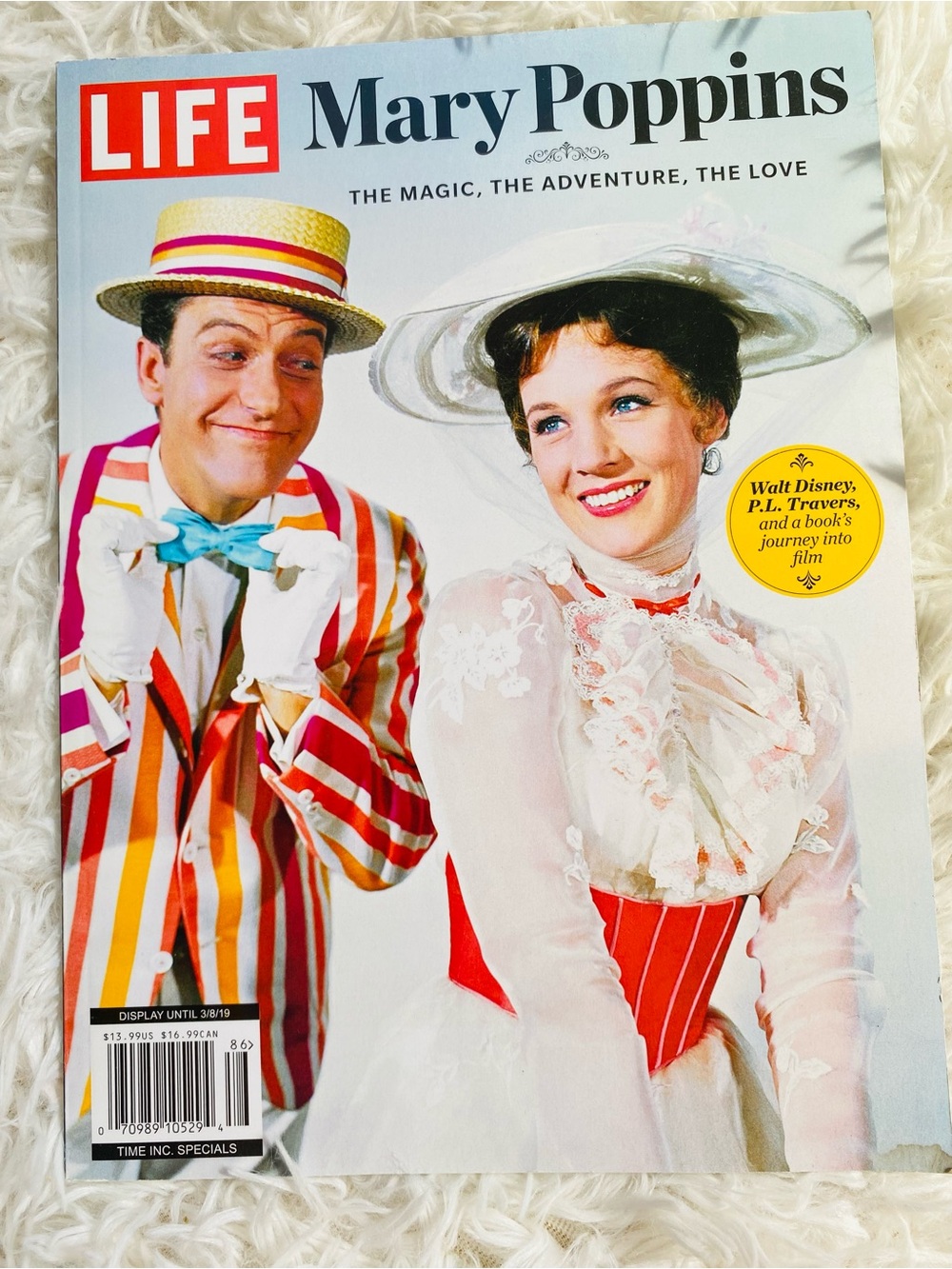 Life Mary Poppins Collector Book Julie Andrews Walt Disney Dick Van Dyke PB